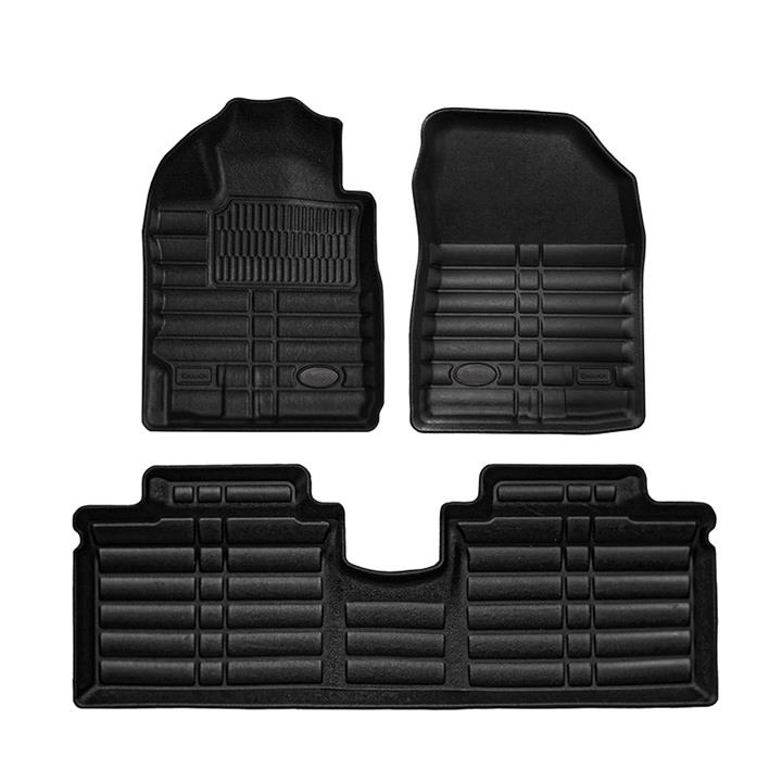 کفپوش سه بعدی چرم مصنوعی شاهین برند بابل کارپت